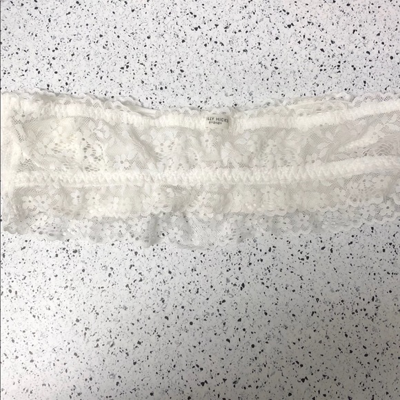 NEW White Unlined Bandeau! - Picture 2 of 4